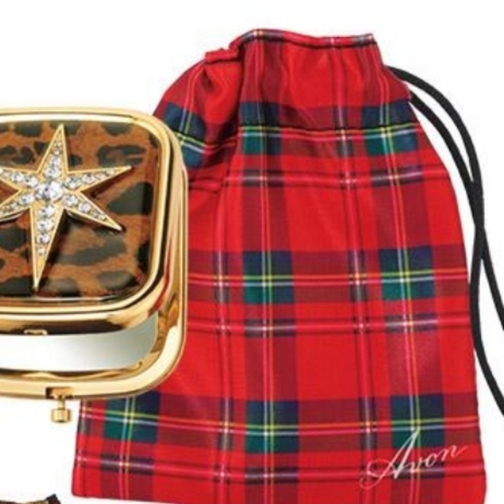 Christmas Compact Mirror